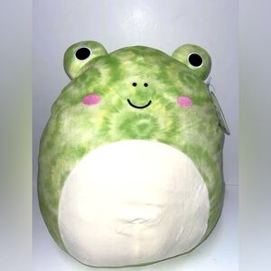 Squishmallow Green Frog “ Wendy” Plush 5th Anniversary Collectable